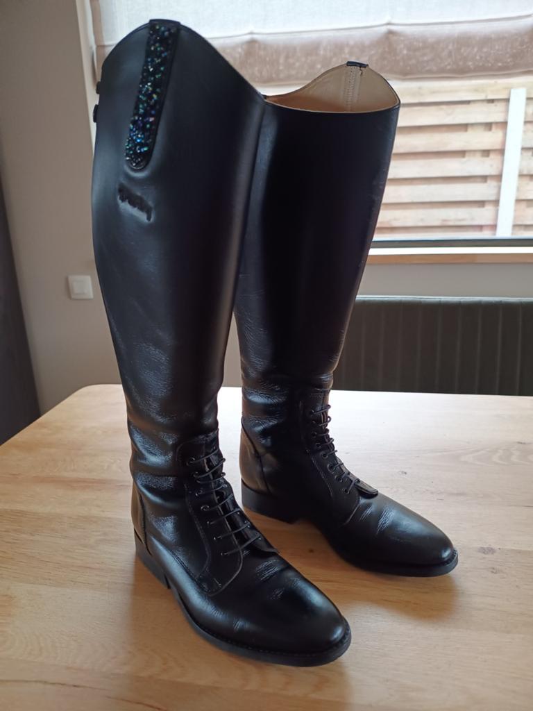 Derby rijlaarzen, Ophalen, Zo goed als nieuw, Dressuur, Schoeisel