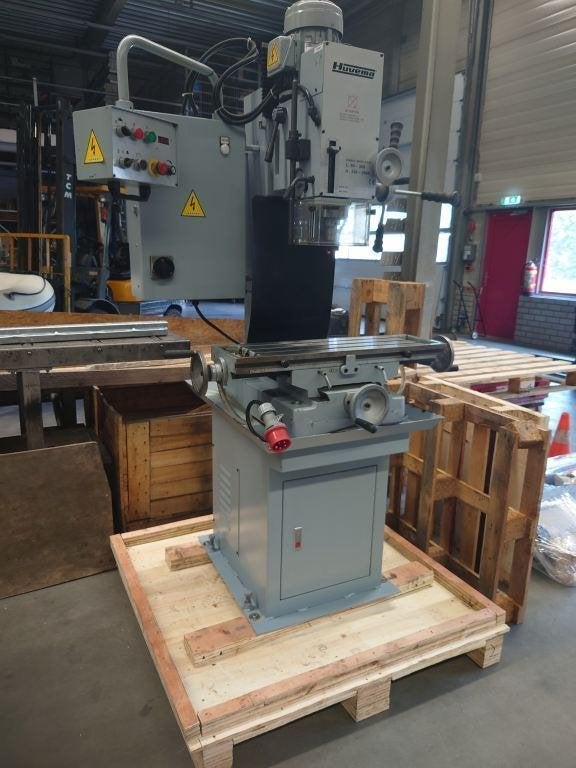 HUVEMA Kolom Boor & Freesmachine Z.G.A.N. 400 Volt, Ophalen, 600 watt of meer, Variabele snelheid, Zo goed als nieuw