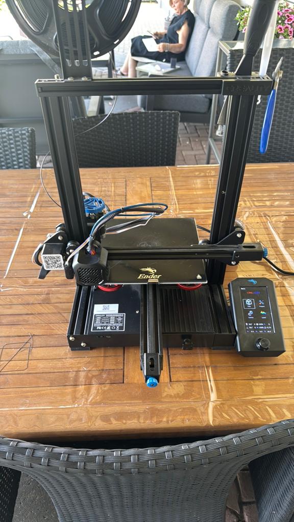 Creality Ender 3 V2 met CR touch en direct drive, Ophalen, Gebruikt, Filament