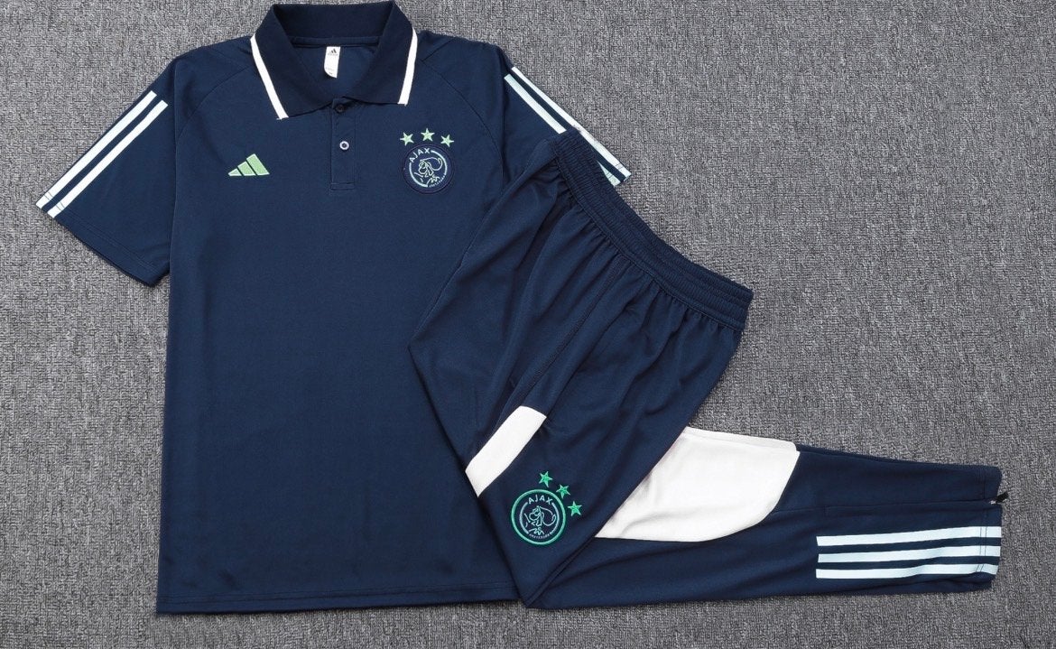 Ajax Polo Trainingspak - Maten S t/m XXL, Sport en Fitness, Maat S, Ophalen of Verzenden, Nieuw, Trainingspak