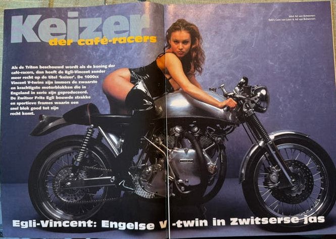 Verslag 1999 Egli Vincent Triton, Verzenden, Zo goed als nieuw, Motoren