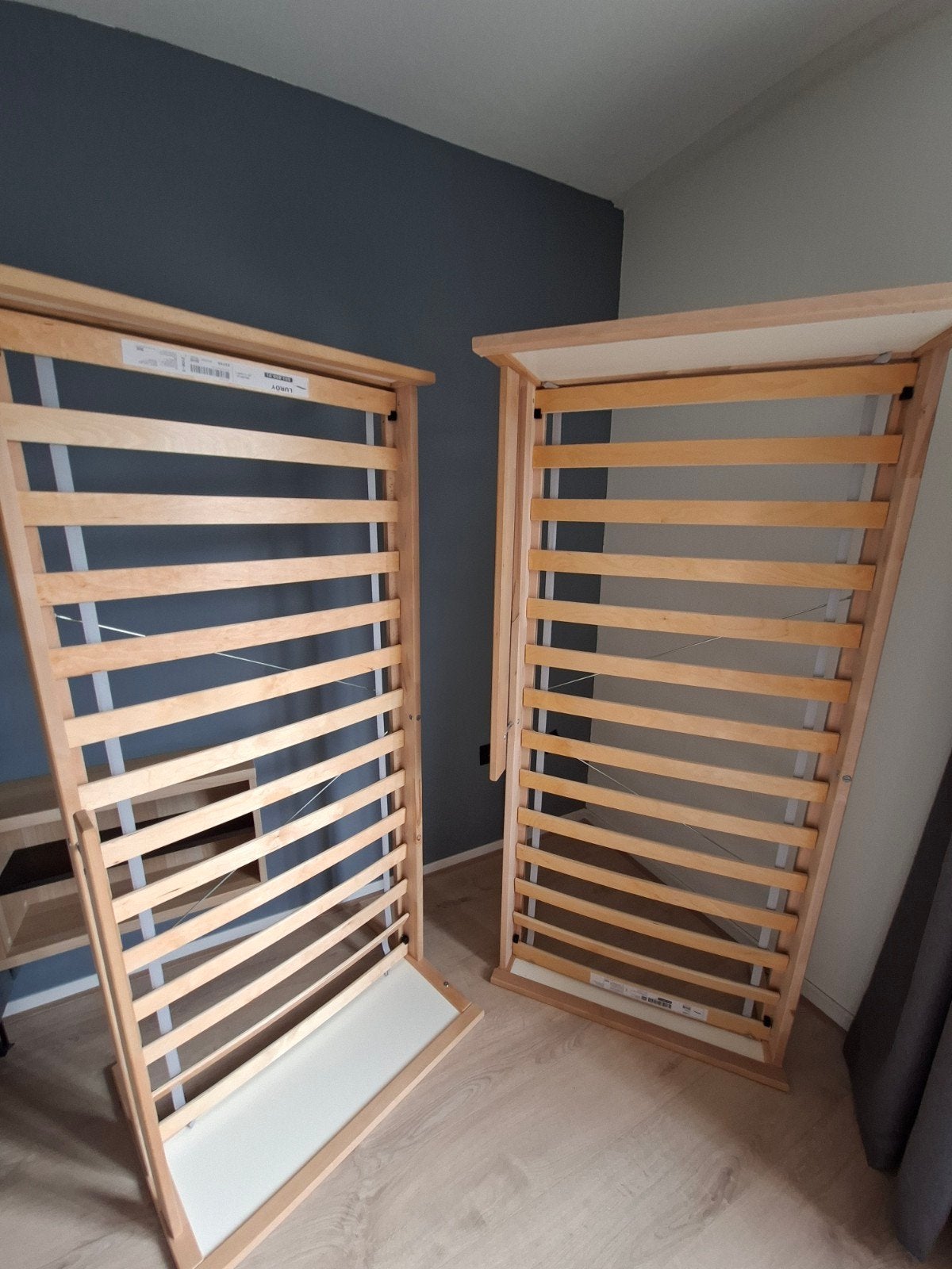 2x Ikea Sniglar peuterbed 160x70cm, Ophalen, Gebruikt, 190 cm of minder, Bedbodem