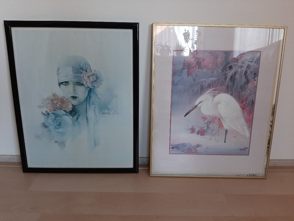 2x Wissellijsten 42,5-43 cm x 53 cm, Overige materialen, Gebruikt, Schilderijlijst, 42 cm