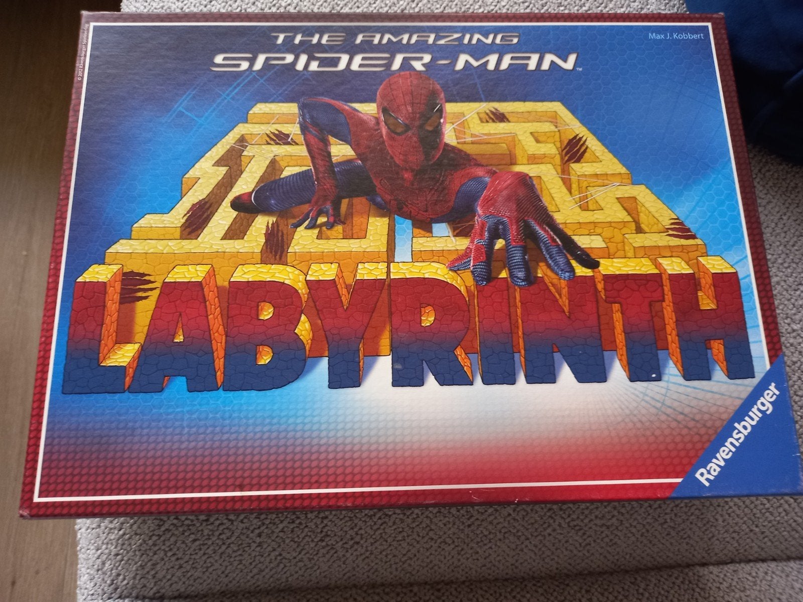 Spider-man Labyrinth/doolhof, Een of twee spelers, Ophalen of Verzenden, Zo goed als nieuw, Ravensburger