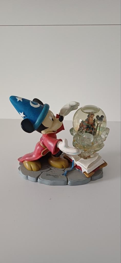 Disney snowglobe Mickey, Verzamelen, Disney, Ophalen, Mickey Mouse, Zo goed als nieuw, Beeldje of Figuurtje
