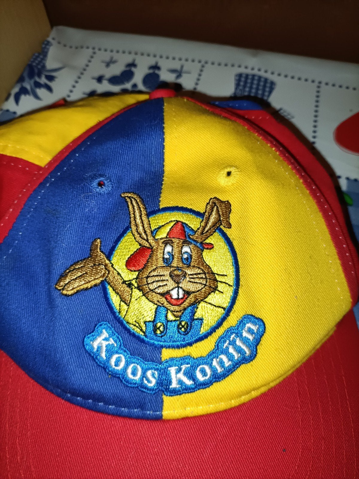 Koos Konijn pet Roompot vakanties verstelbaar, Ophalen of Verzenden, Zo goed als nieuw, Jongen of Meisje