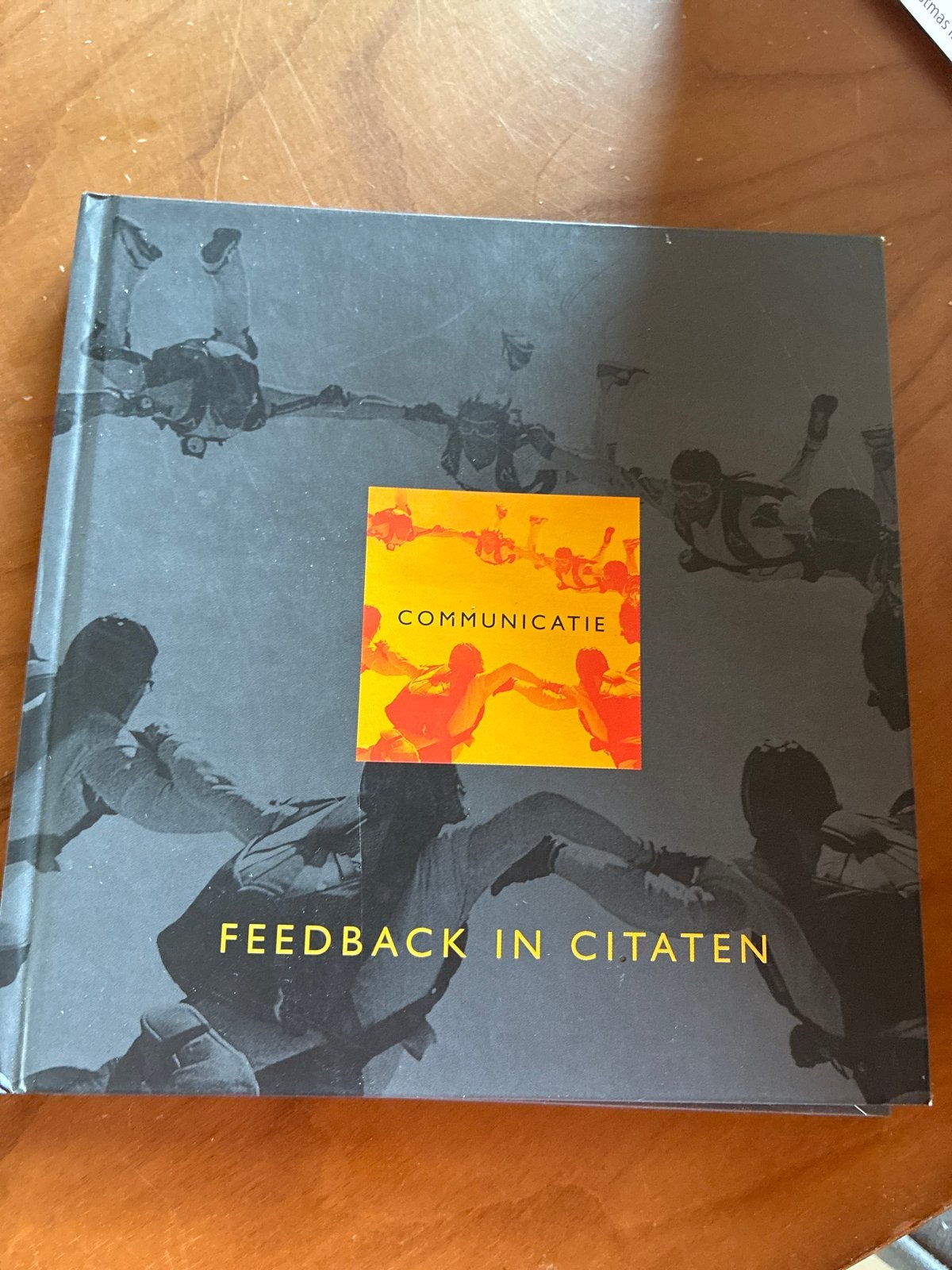 Communicatie: Feedback in Citaten - Boek, Ophalen of Verzenden, Gamma, Zo goed als nieuw, HBO