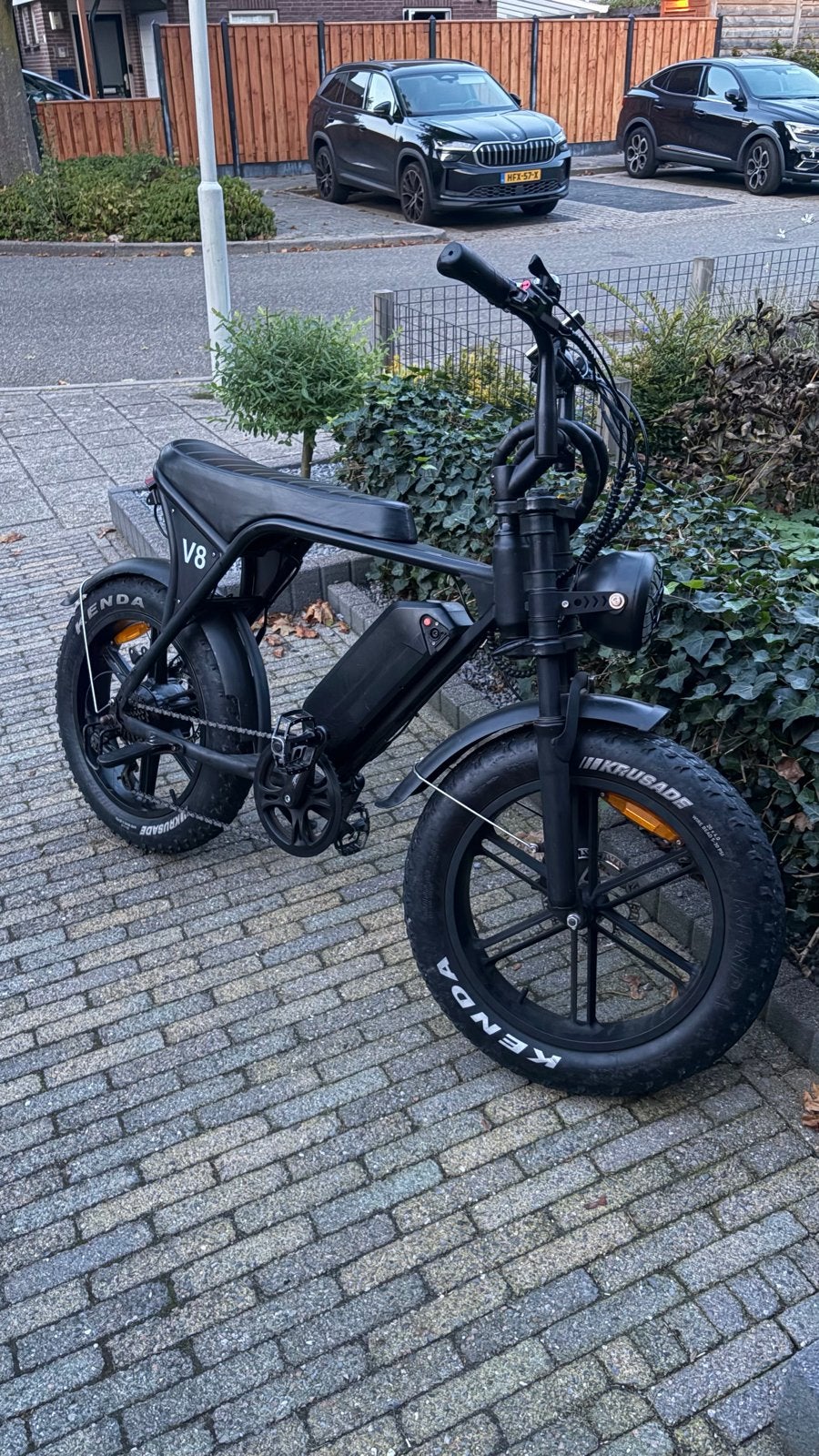 V8 3.0 Fatbike - Zo goed als nieuw, Zo goed als nieuw, 51 tot 55 cm, 50 km per accu of meer, Ophalen
