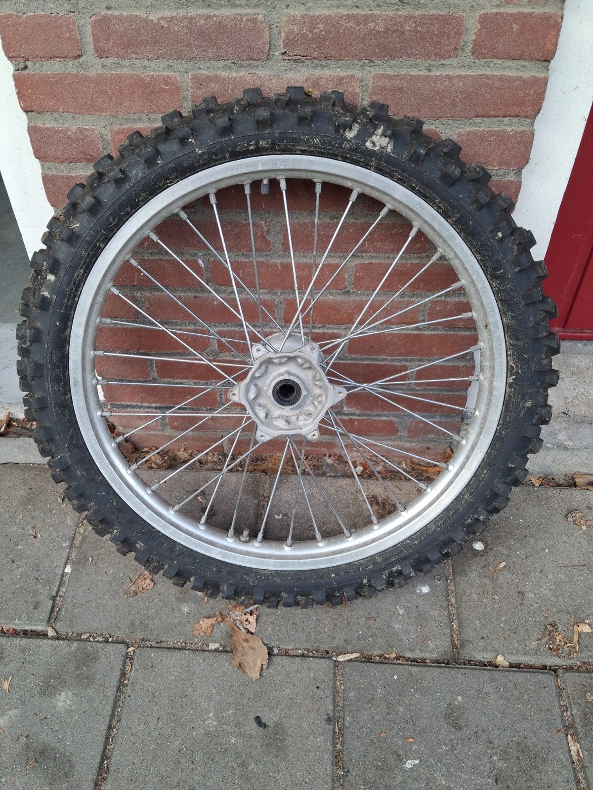 Suzuki rm 125 (bj 2000) Voorwiel, Motoren, Ophalen of Verzenden, Gebruikt
