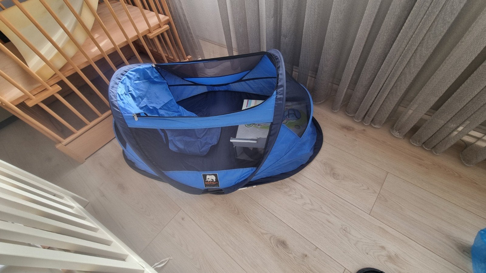 baby camping bedje, Ophalen, Zo goed als nieuw
