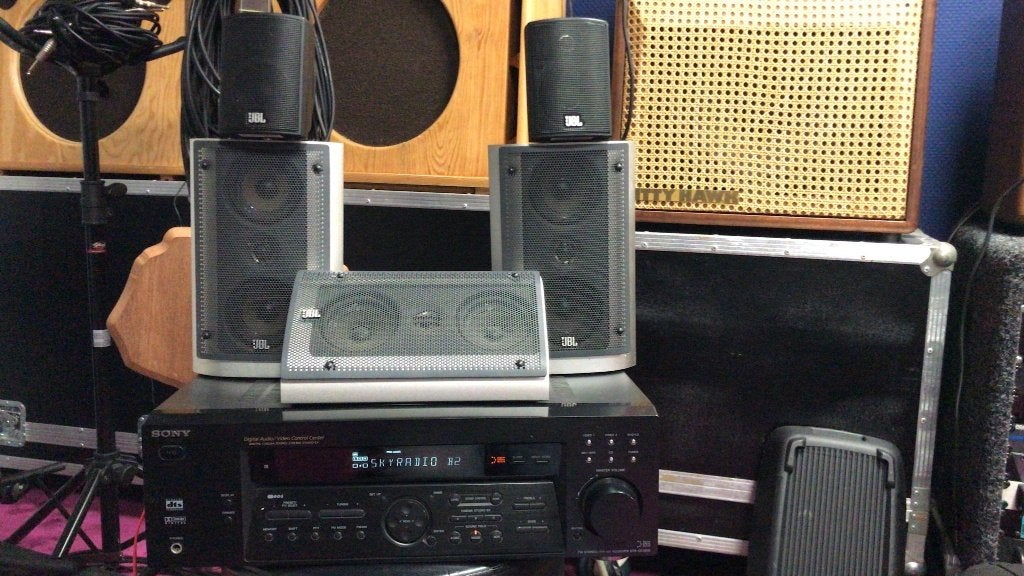 SONY STR-DH500Surround set +JBL scs200 speakers set Woofer, Ophalen, 70 watt of meer, 5.1-systeem, Overige spelers