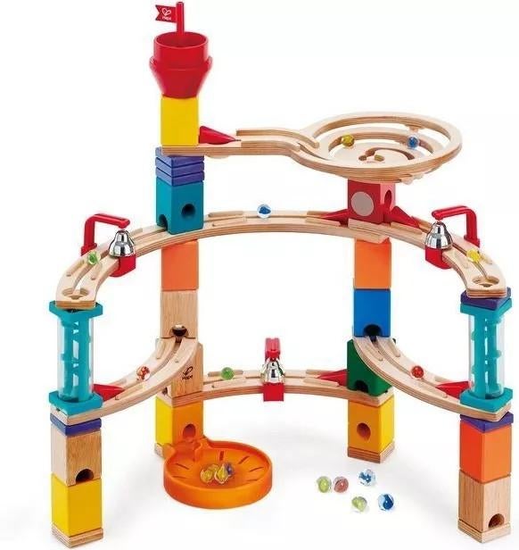 Te koop:
Als nieuw - Quadrilla Knikkerbaan, Ophalen, Zo goed als nieuw