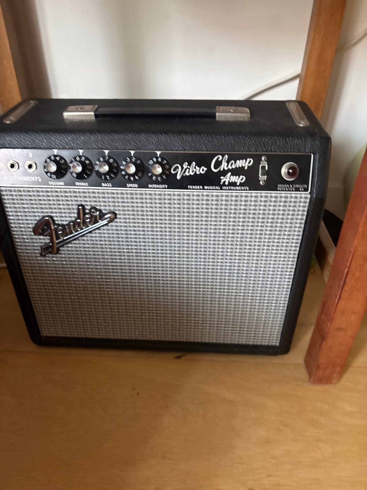 Fender Vibro Champ 1966 Vintage Gitaarversterker, Ophalen of Verzenden, Gebruikt, Gitaar, Minder dan 50 watt