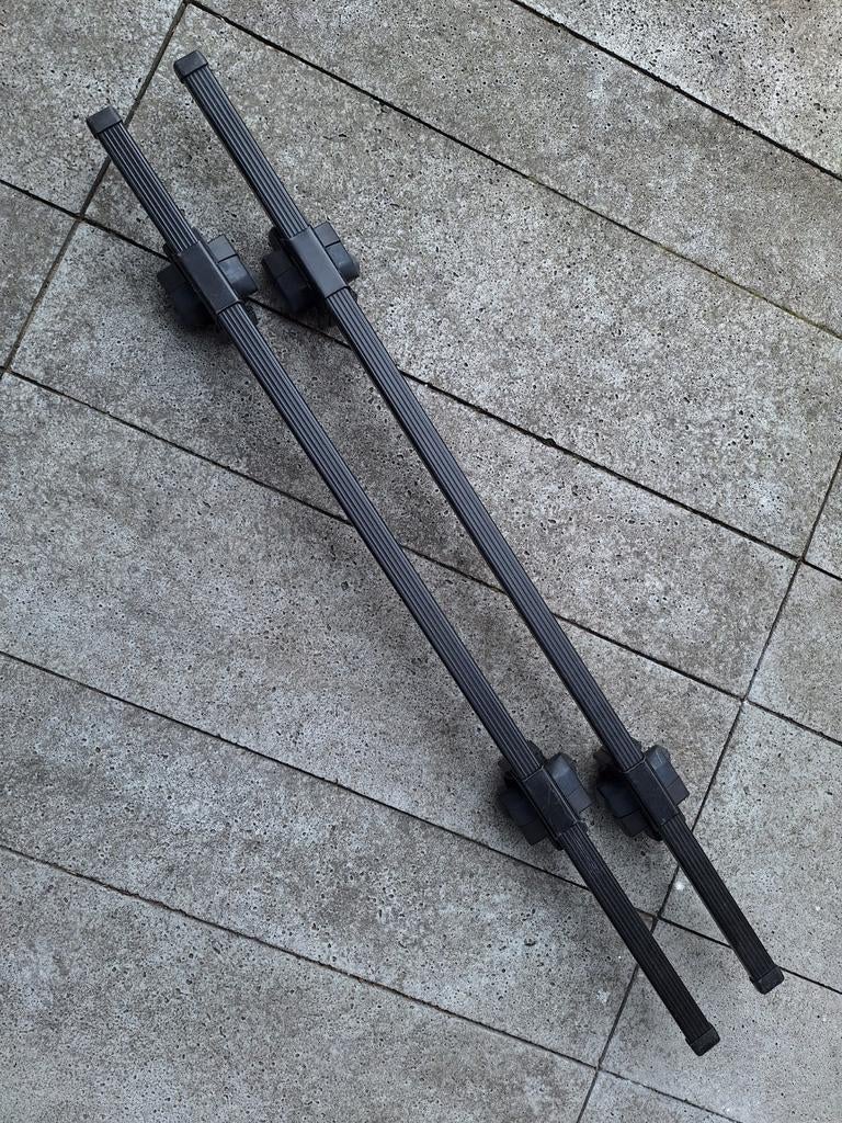 Halfords universele dakdragers voor auto met Roofrails, Auto diversen, Dakdragers, Zo goed als nieuw, Ophalen