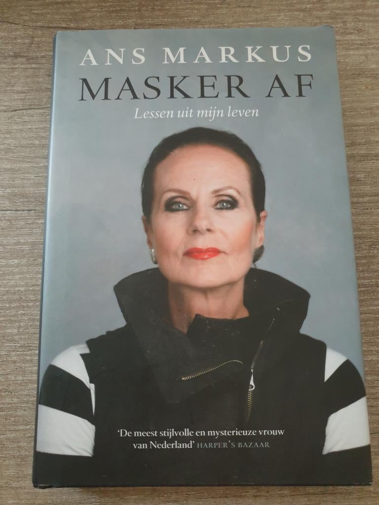 Ans Markus - Masker Af: Lessen uit mijn leven, Ophalen of Verzenden, Gelezen, Ans Markus