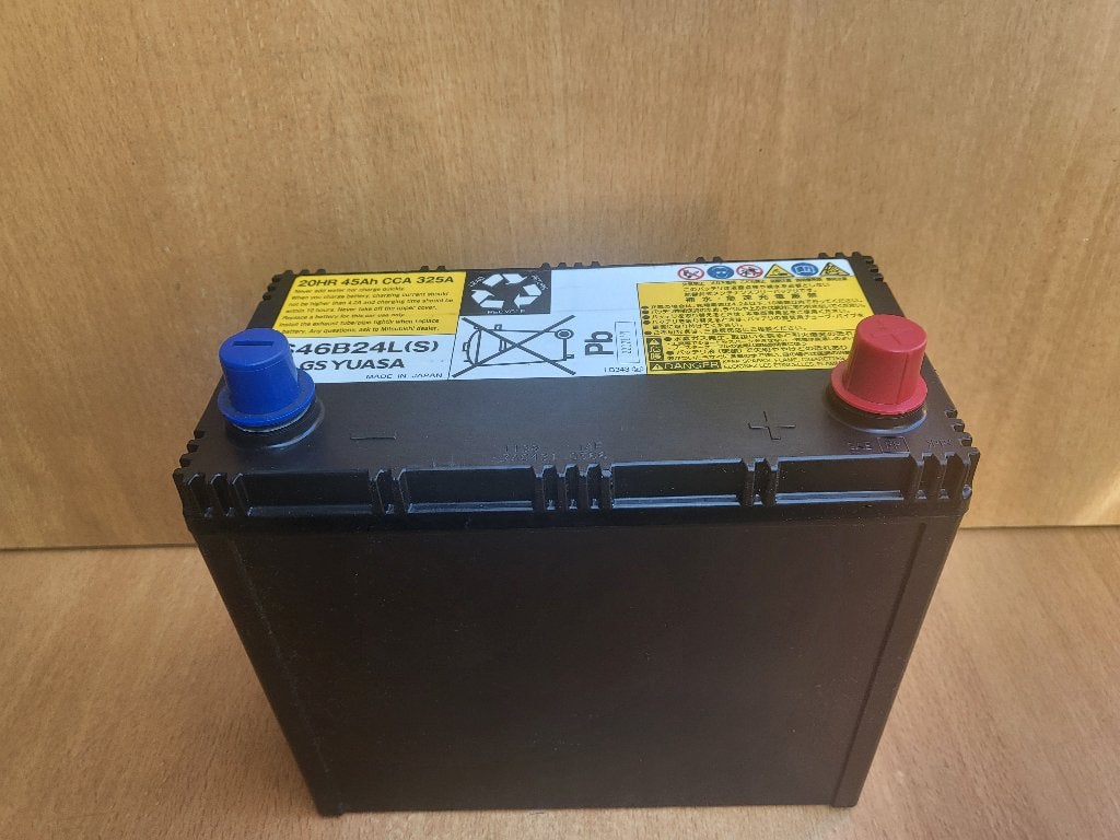 Battery YUASA 12V--45Ah --325A, Auto diversen, Ophalen of Verzenden