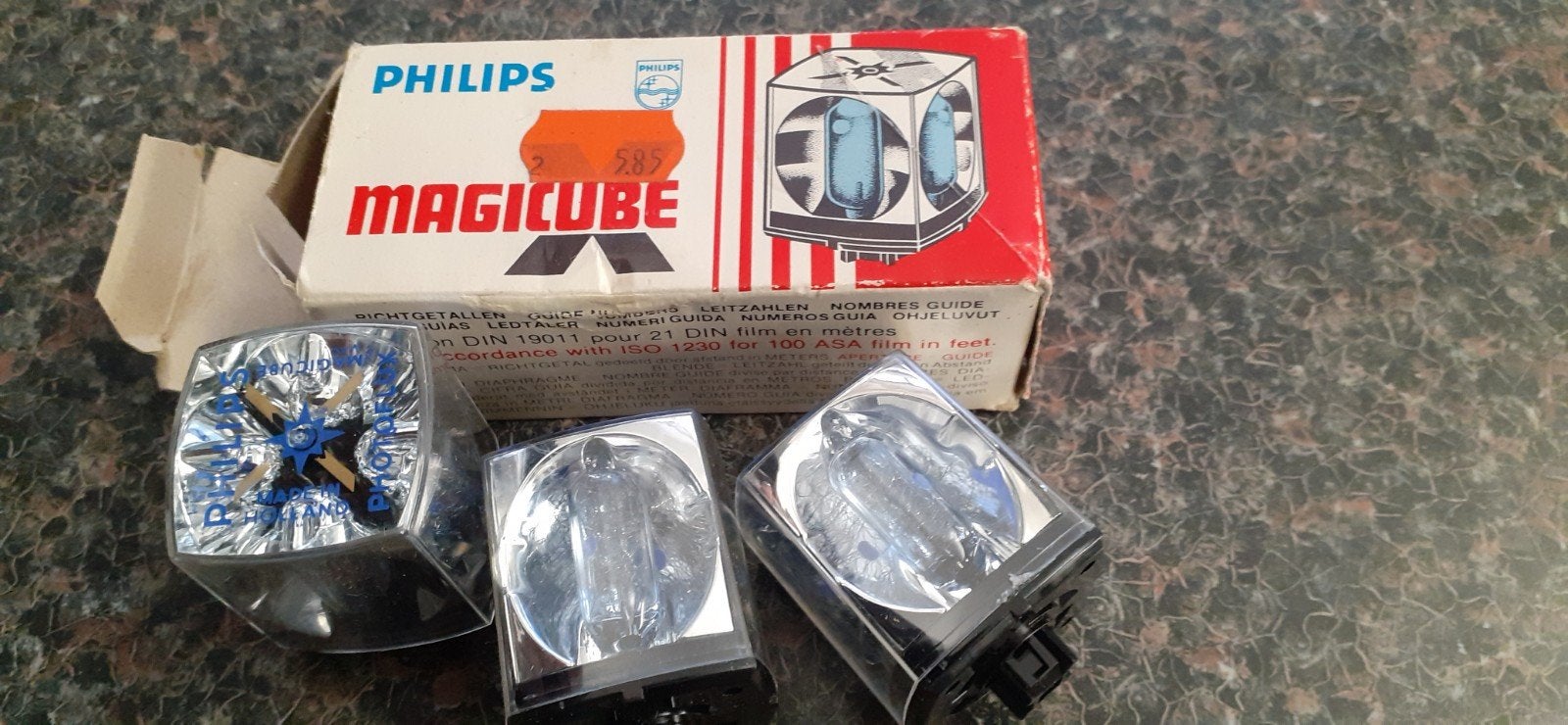 Philips Magicube flitslampjes - Nieuw in doos, Audio, Tv en Foto, Fotografie | Flitsers, Ophalen of Verzenden, Nieuw, Overige merken