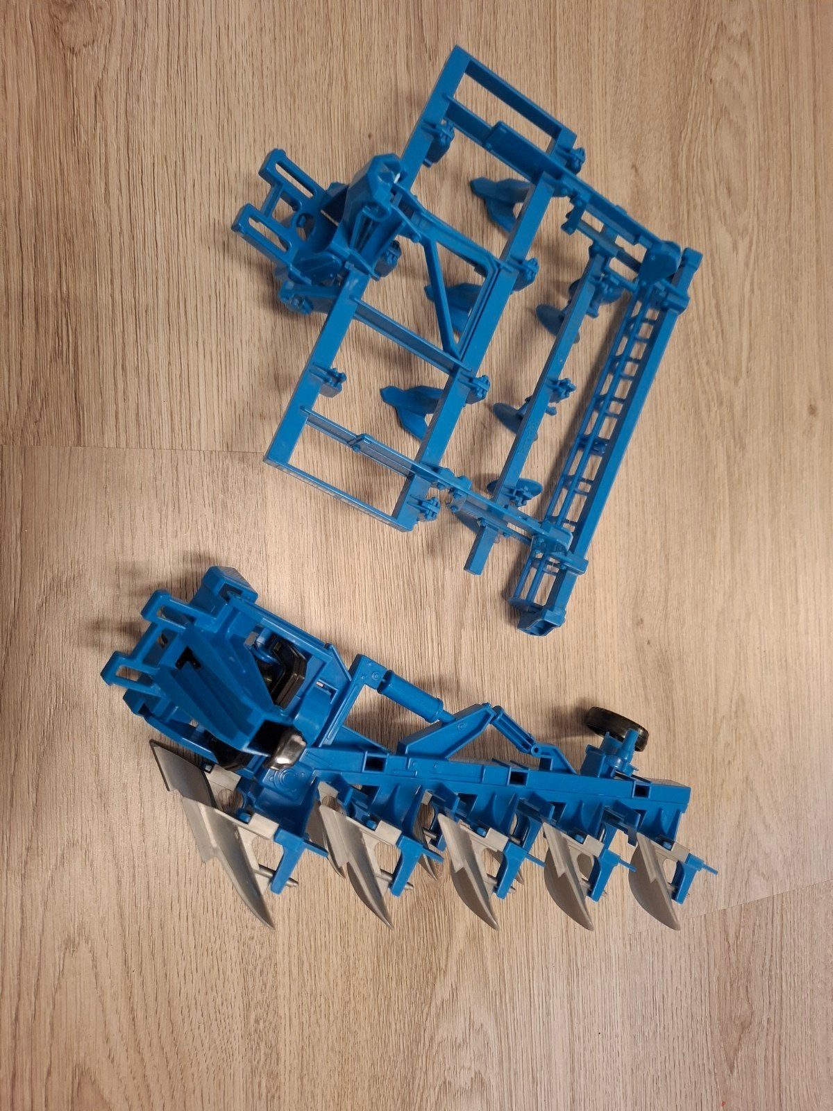 Bruder Lemken cultivator en ploeg speelgoed, Gebruikt, Ophalen, Overige merken, Groter dan 1:32