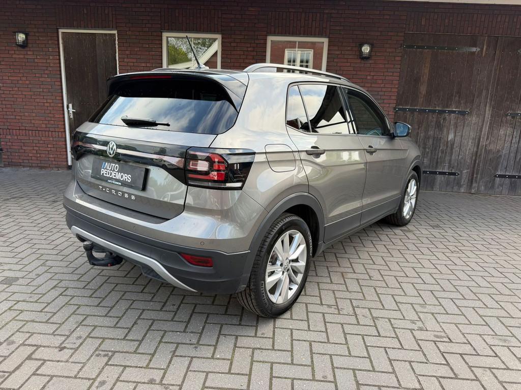 Volkswagen T-Cross 1.0 TSI Life Business | Trekhaak| ACC| Bl, Gebruikt, Zwart, 116 pk, LED verlichting