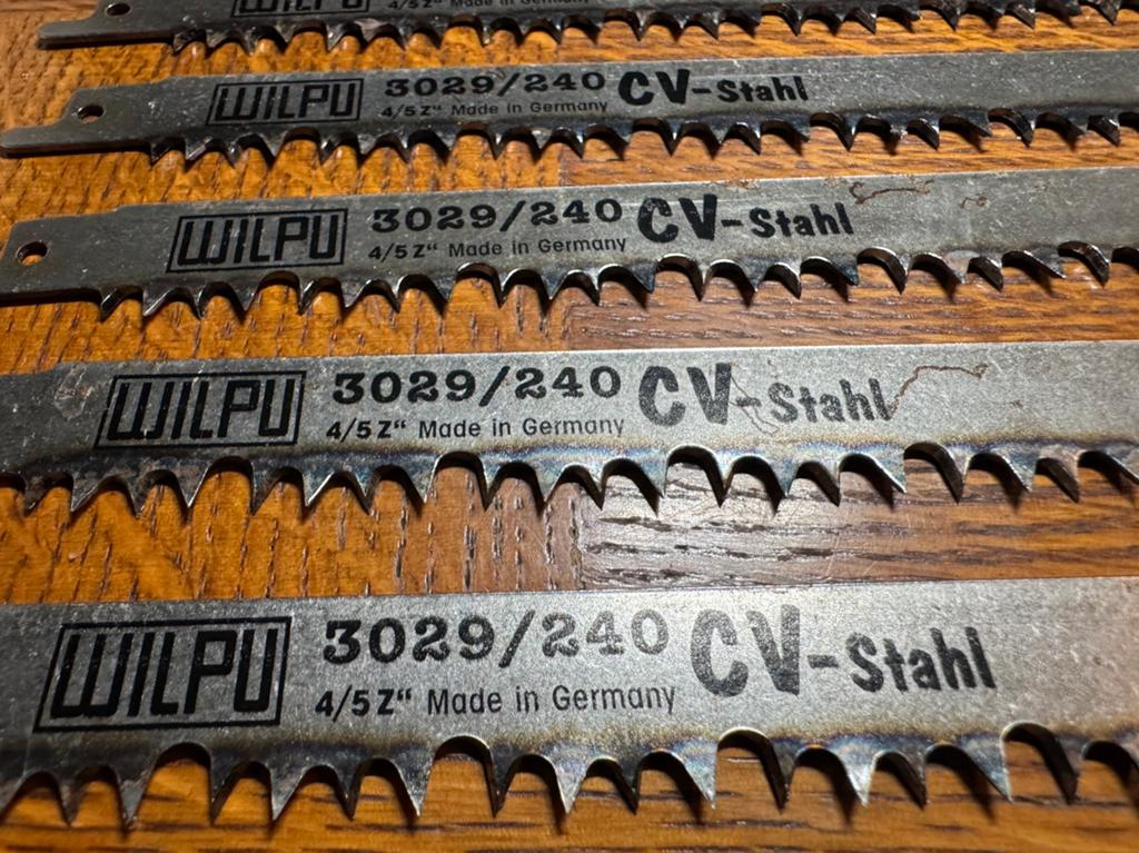 Wilpu Reciprozaagbladen 3029/240 Hout 12-Stuks(Bosch S1531L), DeWalt, 70 mm of meer, Nieuw, Ophalen of Verzenden