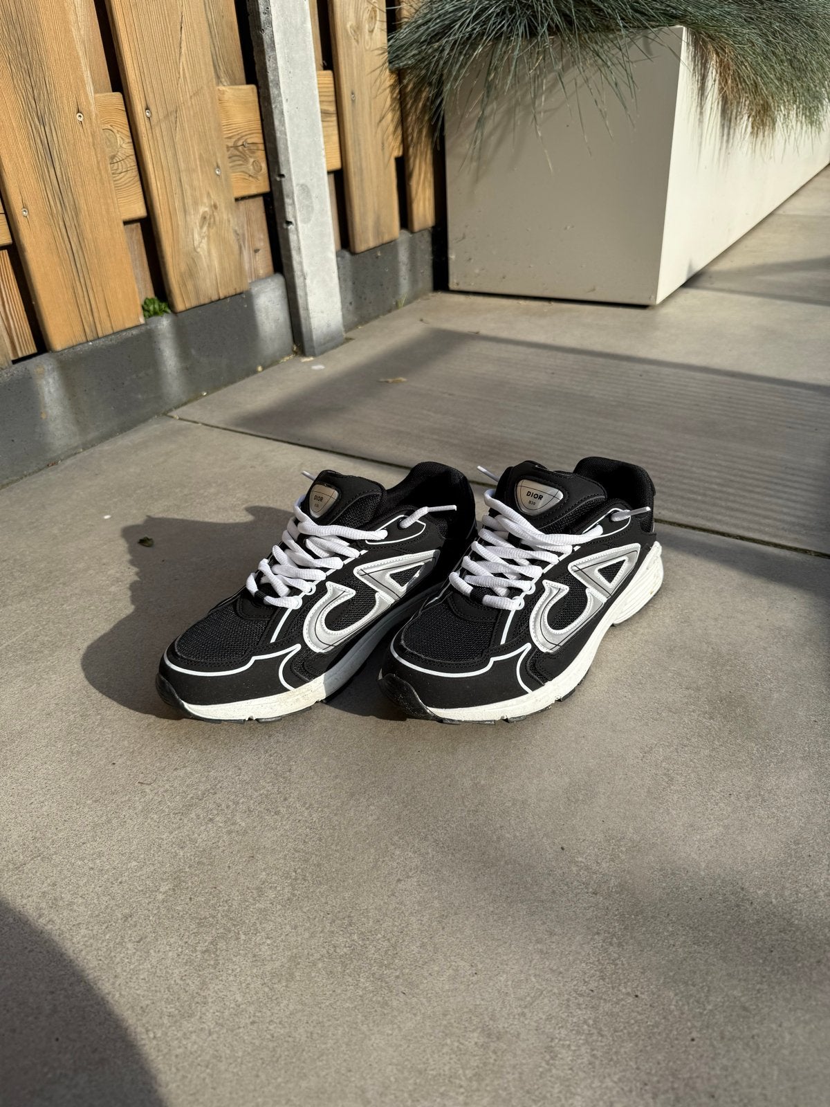 Dior B30 Sneakers Zwart/Wit Maat 42, Kleding | Heren, Schoenen, Verzenden, Zo goed als nieuw, Zwart, Sneakers of Gympen