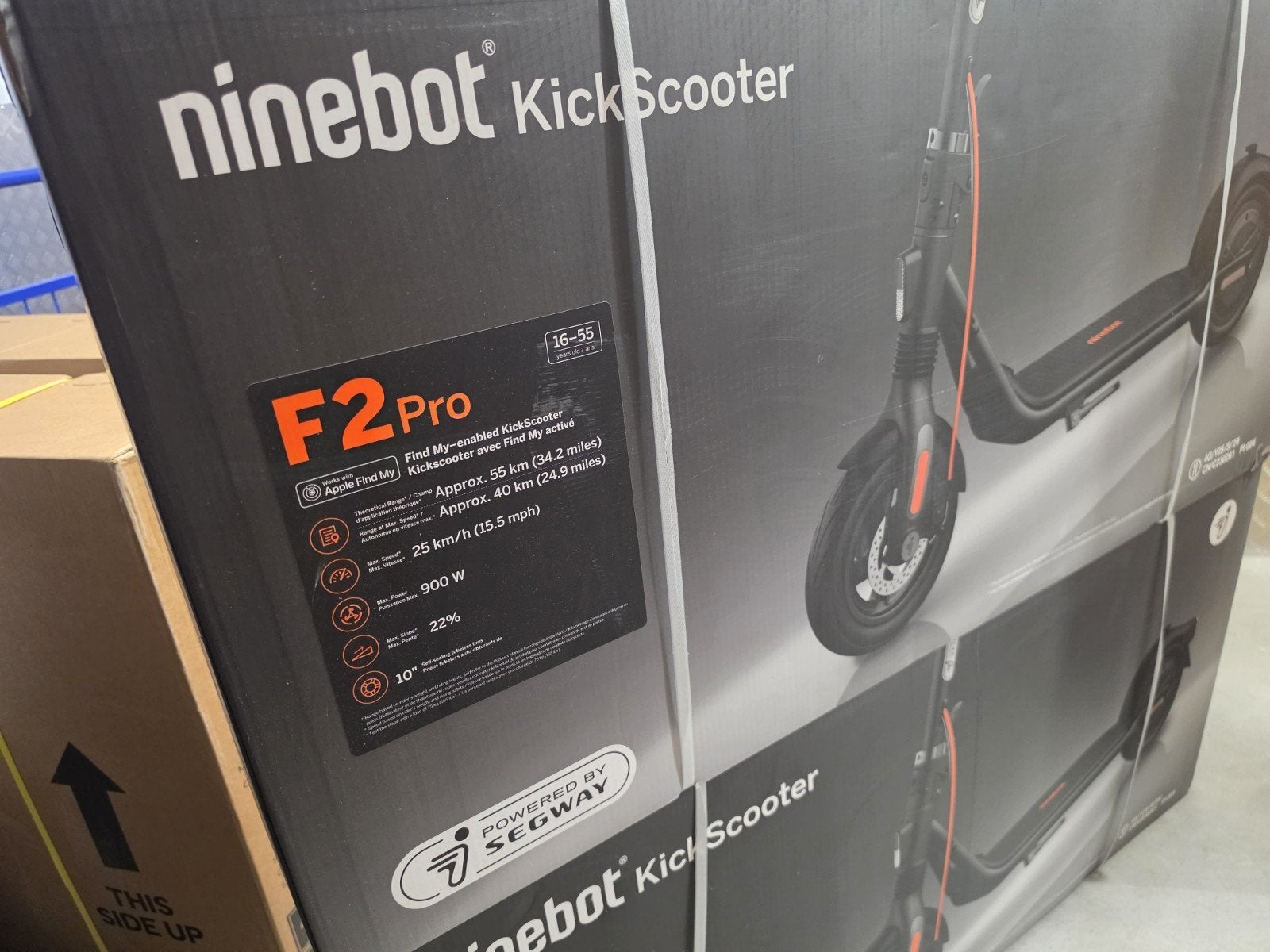 Segway Ninebot F2 Pro - Nieuw in doos, Ophalen of Verzenden, Nieuw, Elektrische step (E-scooter)