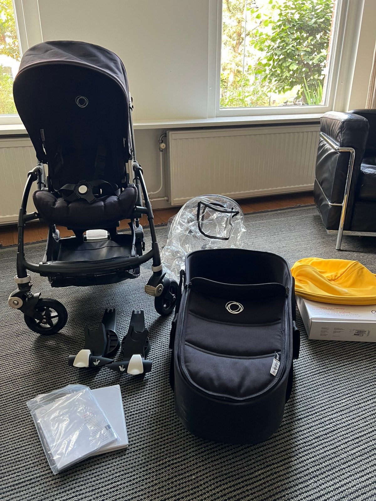 Complete Bugaboo Bee 5 set in erg goede staat., Ophalen, Bugaboo, Zo goed als nieuw, Combiwagen