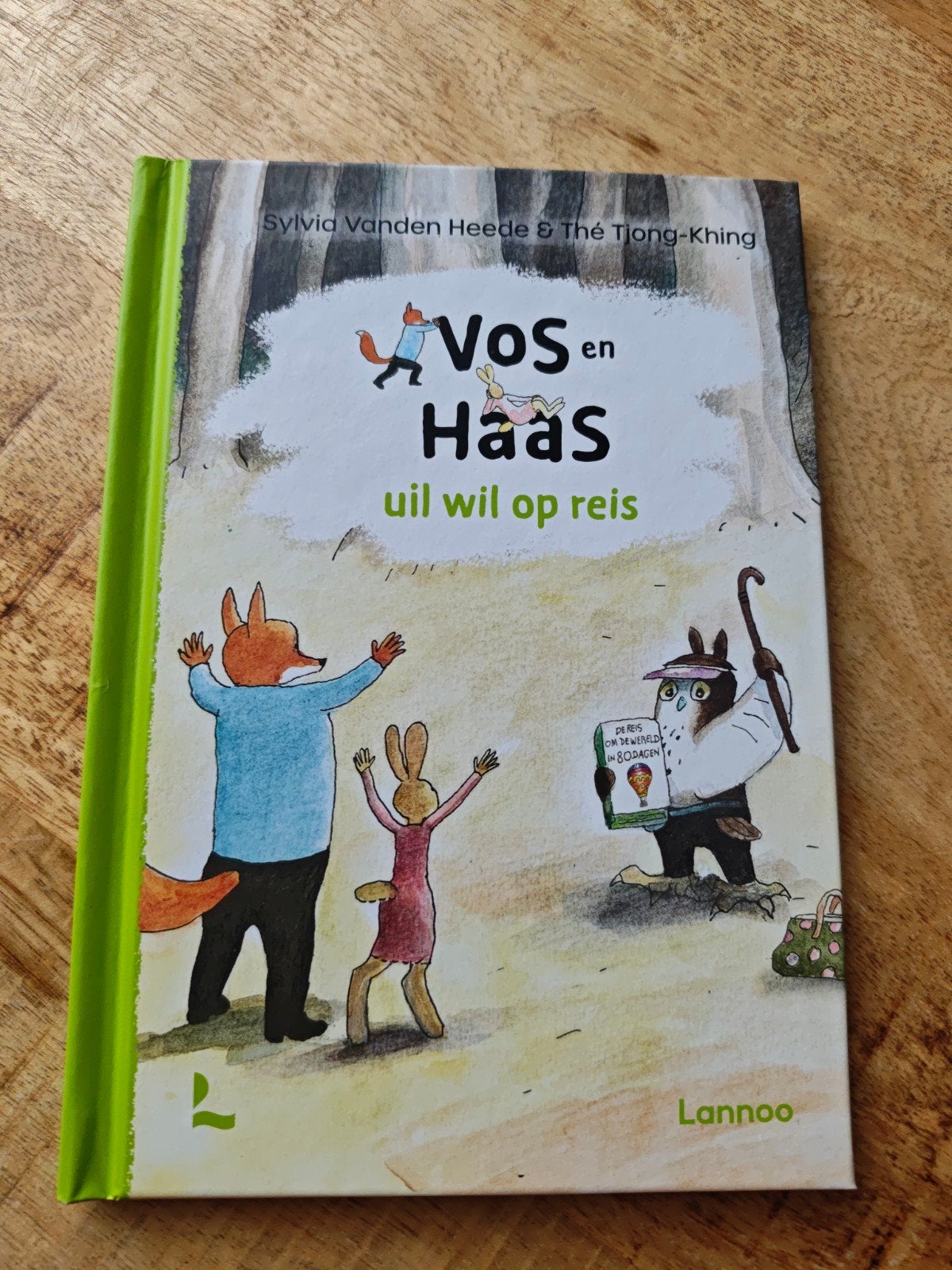 Vos en Haas: Uil wil op reis - Sylvia Vanden Heede, Ophalen of Verzenden, Zo goed als nieuw, Sylvia Vanden Heede, 3 tot 4 jaar