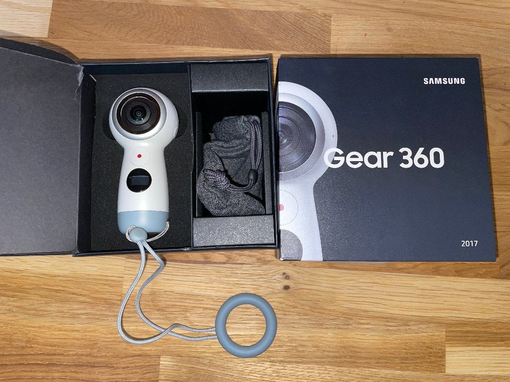 Samsung Gear 360 (2017), wit, z.g.a.n., Ophalen of Verzenden, Zo goed als nieuw, Overige merken