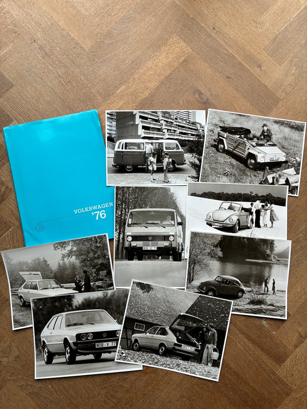 Volkswagen VW persmap 1976 Kever Scirocco T2 181, Boeken, Verzenden, Zo goed als nieuw, Volkswagen