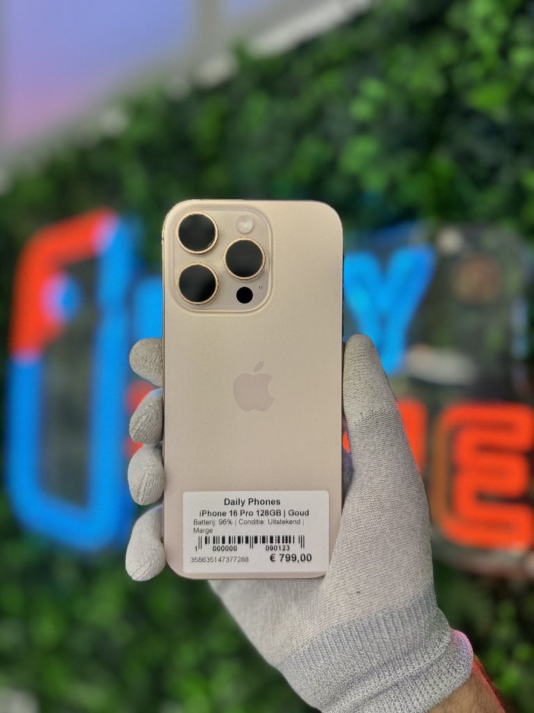 Zo goed als nieuw Apple iPhone 16 Pro 128GB, Ophalen of Verzenden, Zo goed als nieuw