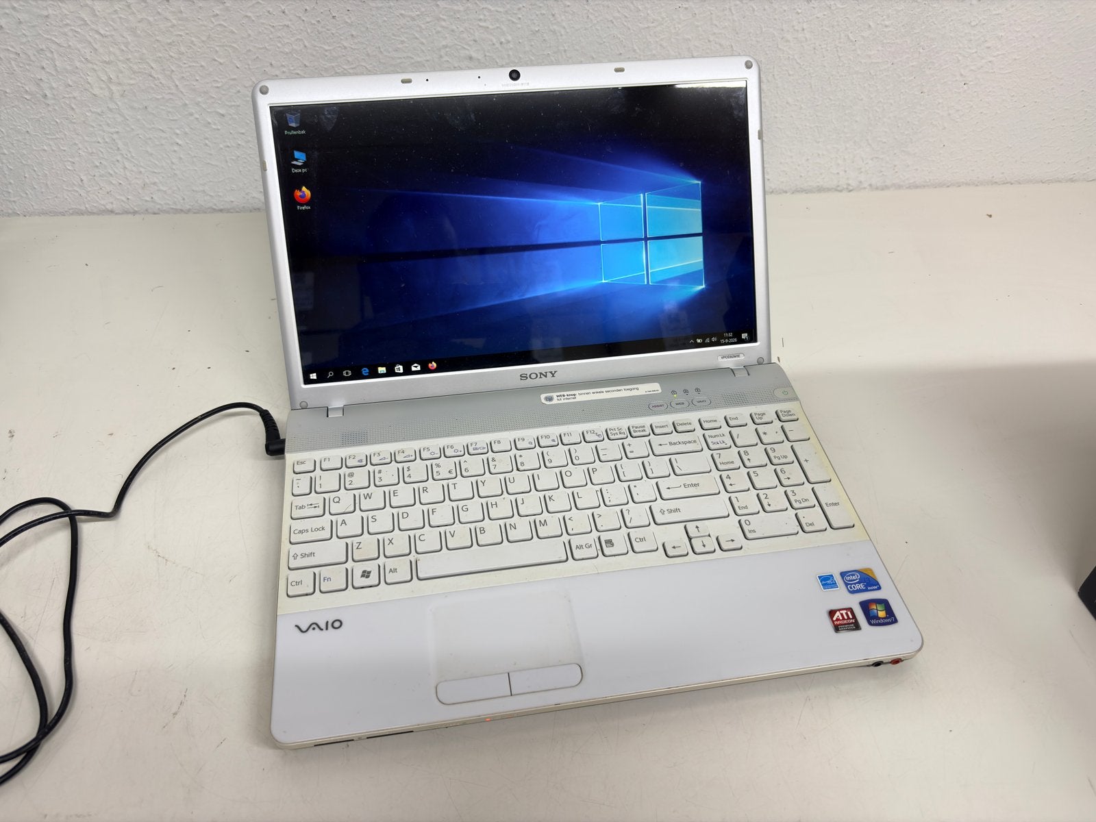 Sony Laptop met Intel i3 M350, 4GB RAM, 320GB HDD, Computers en Software, Gebruikt, HDD, 2 tot 3 Ghz, Qwerty