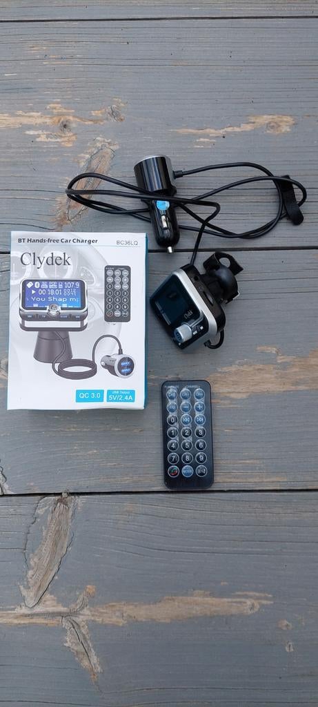 Fm transmitter usb Bluetooth handsfree bellen., Ophalen of Verzenden, Gebruikt