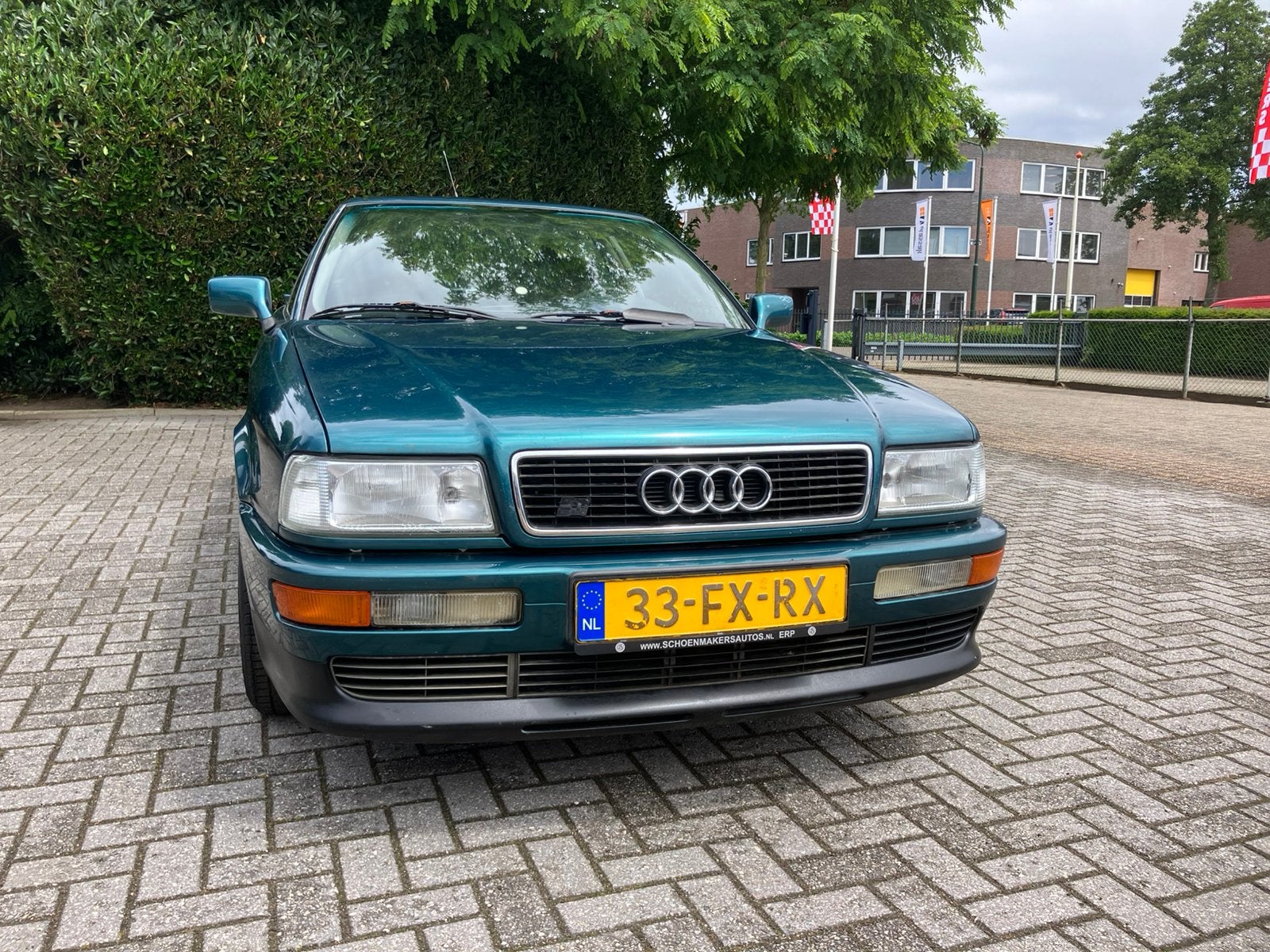 Audi Coupe 2.8 E U9 1991 Groen, Auto's, Audi, Voorwielaandrijving, 1272 kg, Handgeschakeld, Particulier