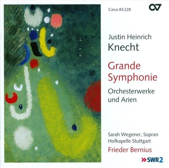 CD Knecht : Grande Symphonie , Orchesterwerke und Arien, Ophalen of Verzenden, Zo goed als nieuw, Classicisme, Orkest of Ballet