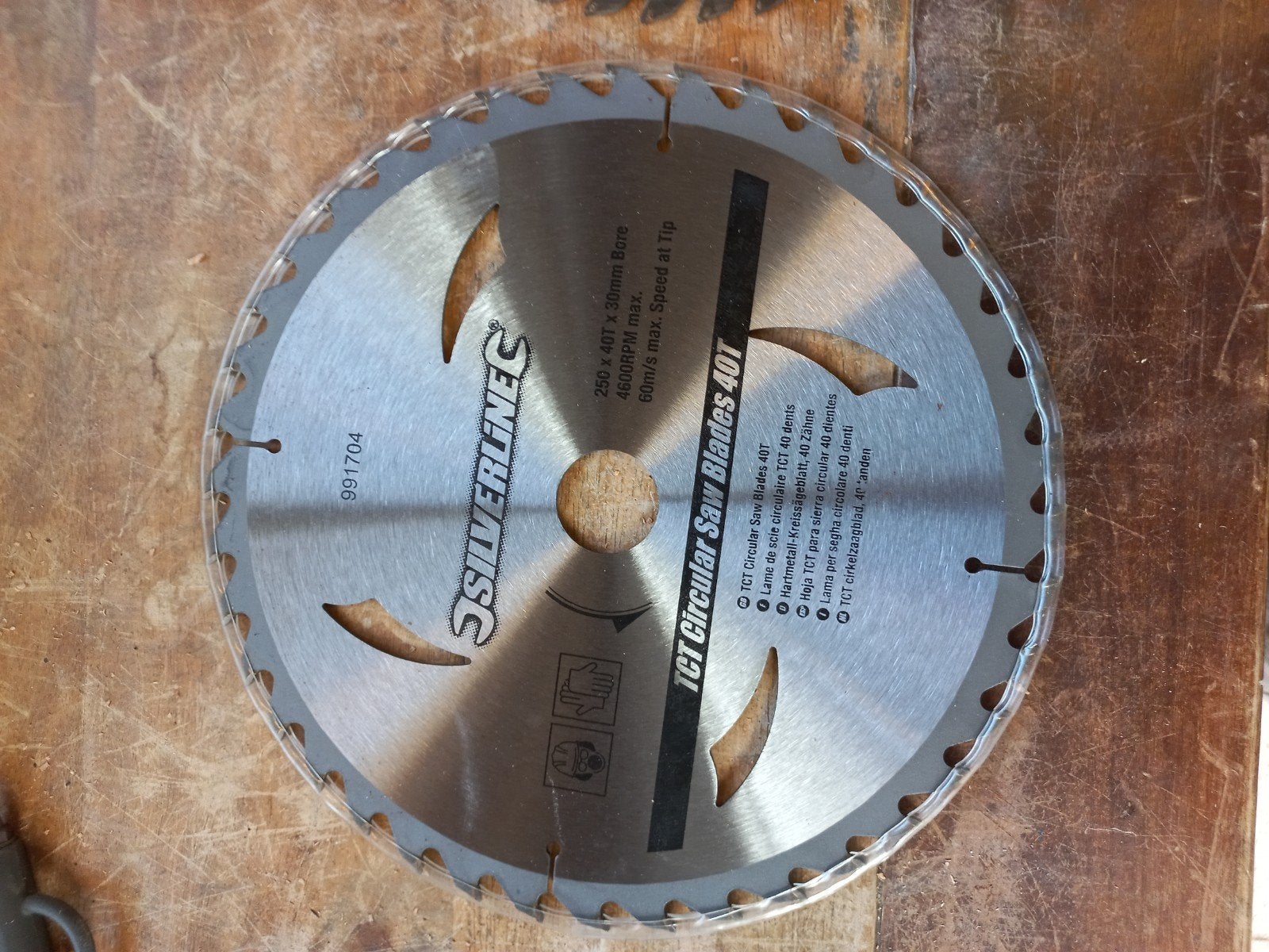 Cirkelzaagbladen: Silverline en Einhell (250mm), Gebruikt, Cirkelzaag, 70 mm of meer, Ophalen of Verzenden