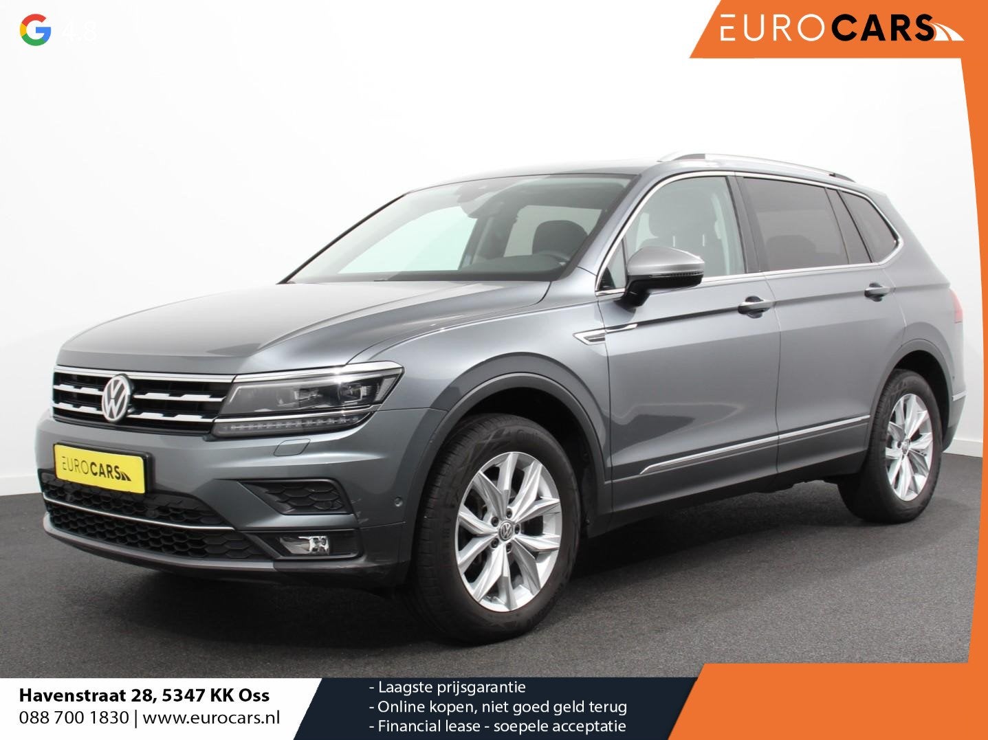 Volkswagen Tiguan Allspace 1.5 TSI Highline All-space 7p. Pa, Auto's, Volkswagen, 4 cilinders, 150 pk, 7 stoelen, 14 km/l