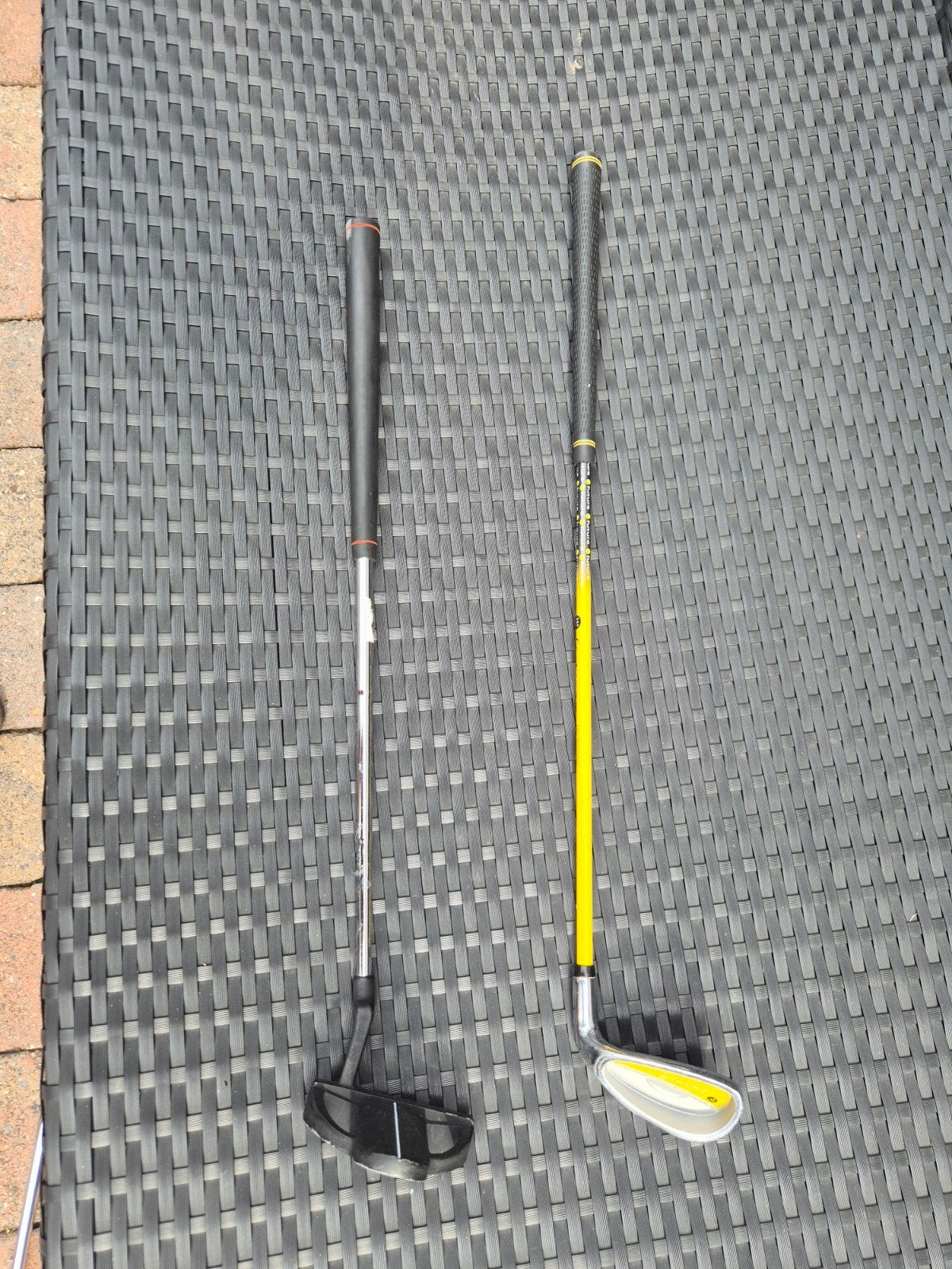 kinder golf clubs. sandwedge en putter., Ophalen, Club