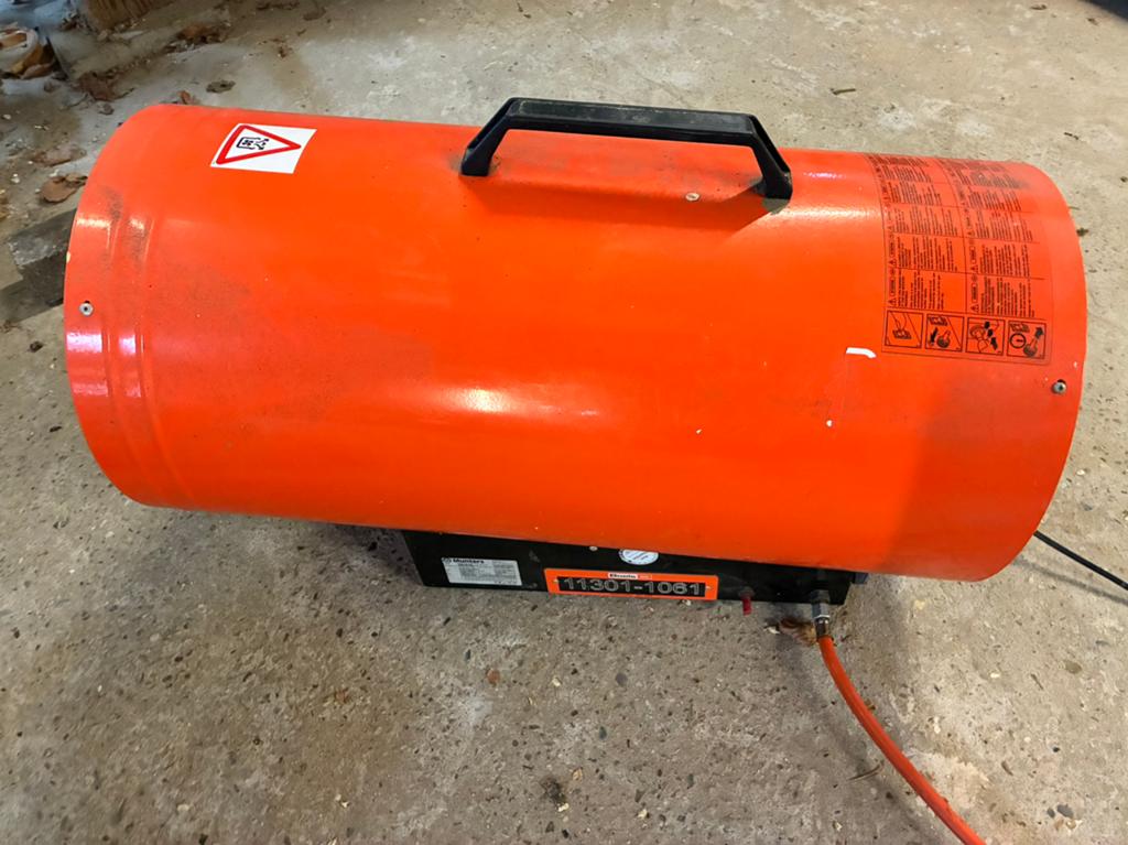 Munters gas Heater, Doe-het-zelf en Verbouw, Verwarming en Radiatoren, Ophalen, Gebruikt, John, Olt