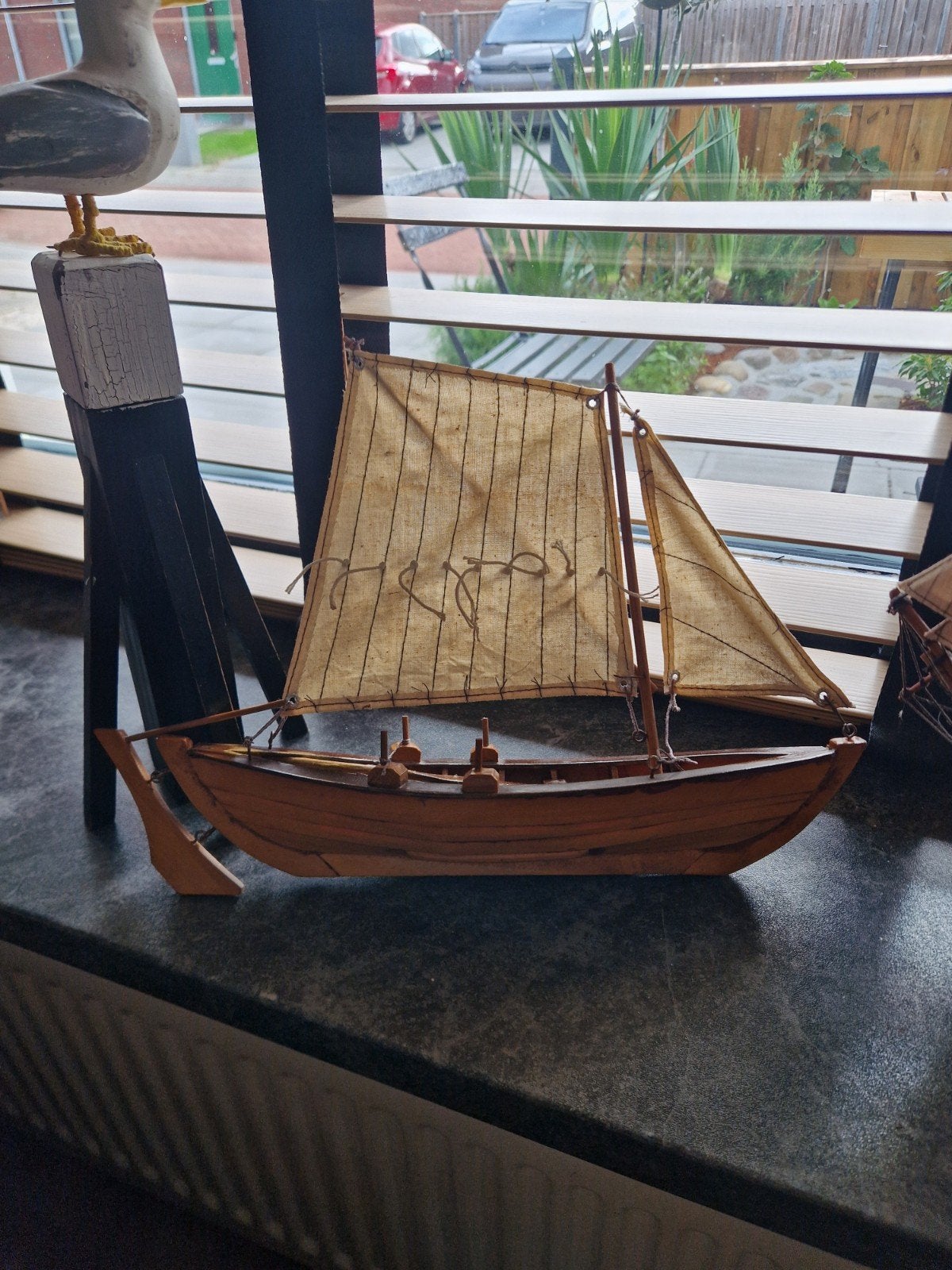 Houten Zeilboot Model - Handgemaakt Decoratief Schip, Ophalen, Gebruikt, 1:50 tot 1:200, Overige merken