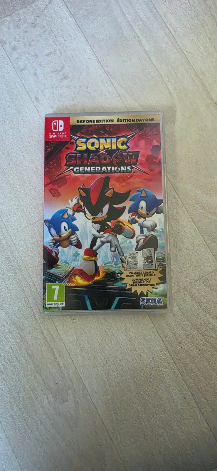 Sonic X Shadow Generations Nintendo Switch, Ophalen, Zo goed als nieuw, Met games