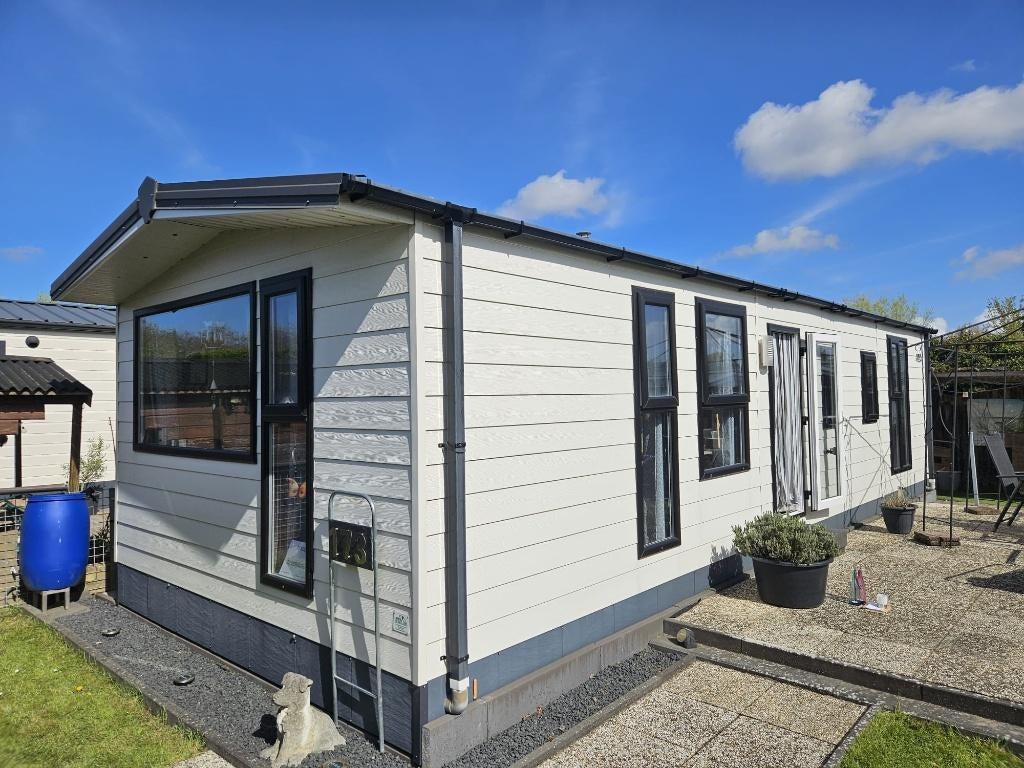 Luxe chalet - stacaravan met airco te huur - Bruinisse, Caravans en Kamperen, Verhuur
