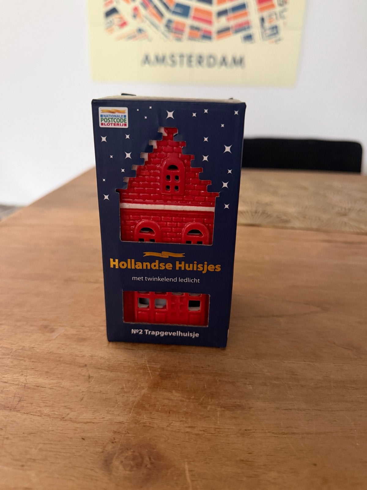 Hollands Huisje No. 2 Trapgevelhuisje met LED-licht, Ophalen of Verzenden, Nieuw
