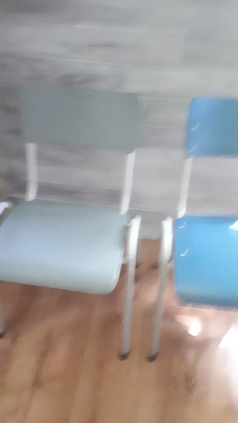 Stoel     jaren 60  vintage, Huis en Inrichting, Stoelen, Ophalen, Gebruikt, Hout, Twee
