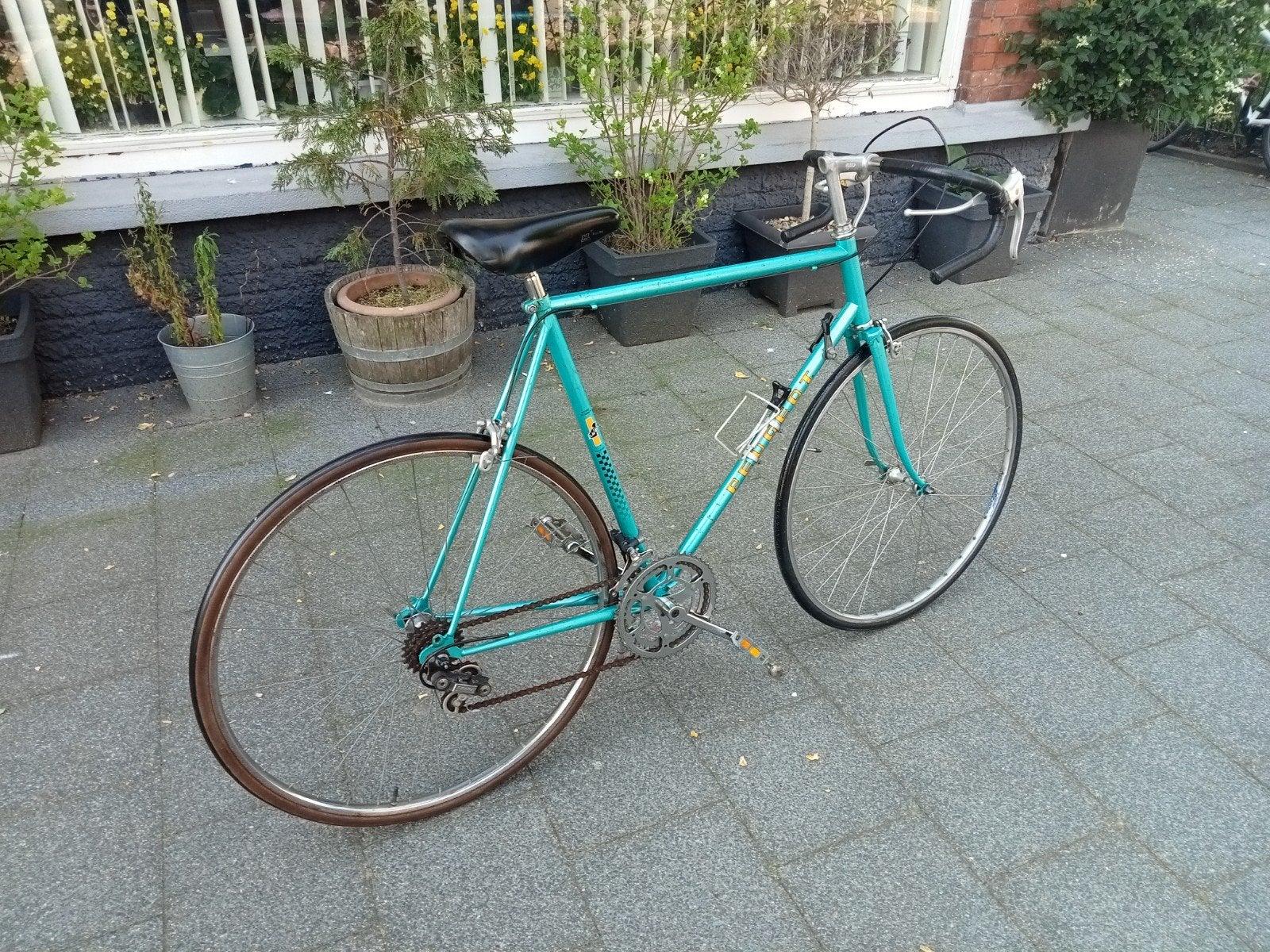 Leuke vintage jaren 80 Peugeot racefiets., Fietsen en Brommers, Ophalen, 28 inch, Gebruikt, 57 tot 61 cm