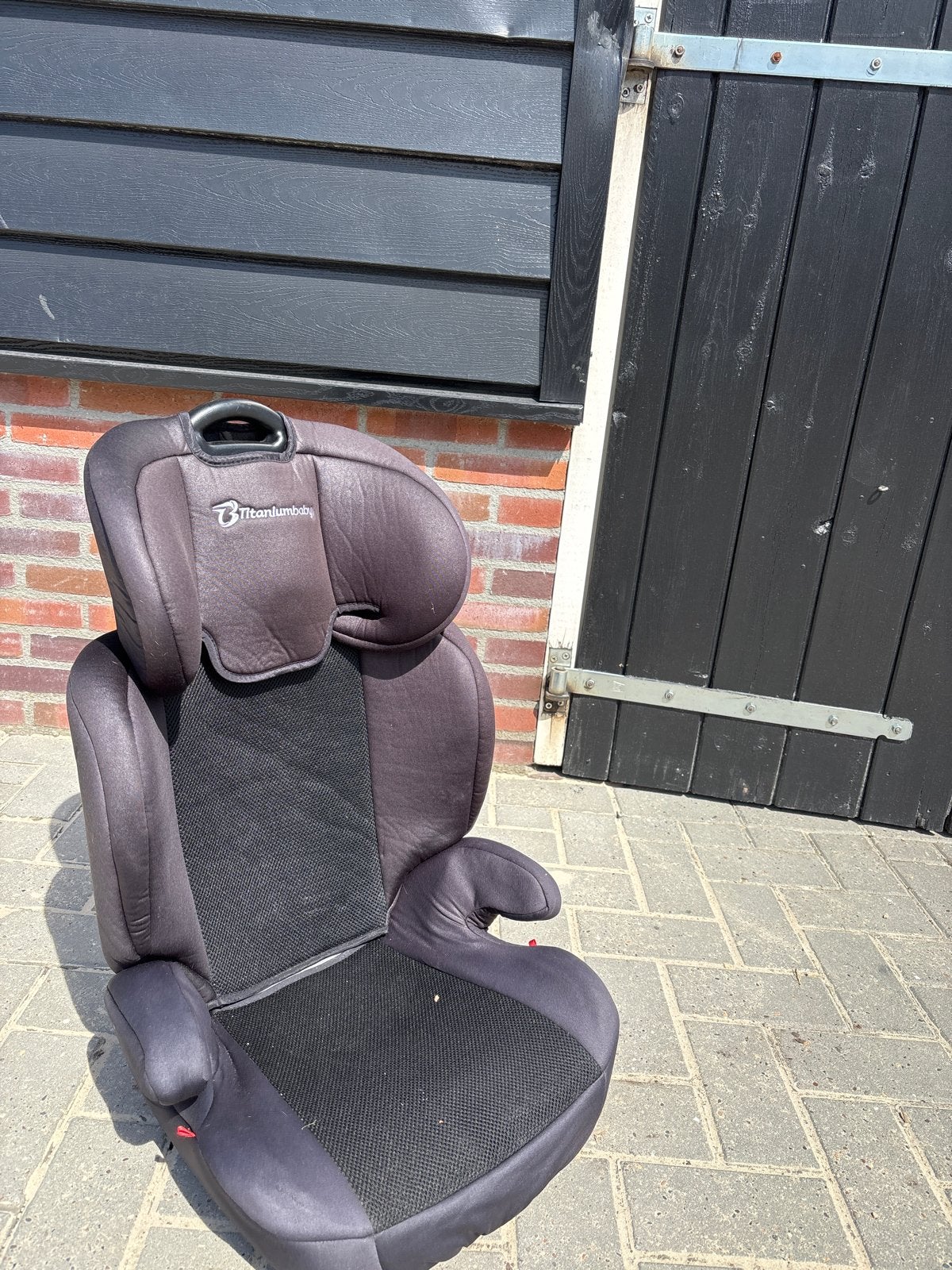 Nette autostoel / zitverhoger met afneembare rugleuning, Overige merken, 15 t/m 36 kg, Afneembare rugleuning, Ophalen of Verzenden