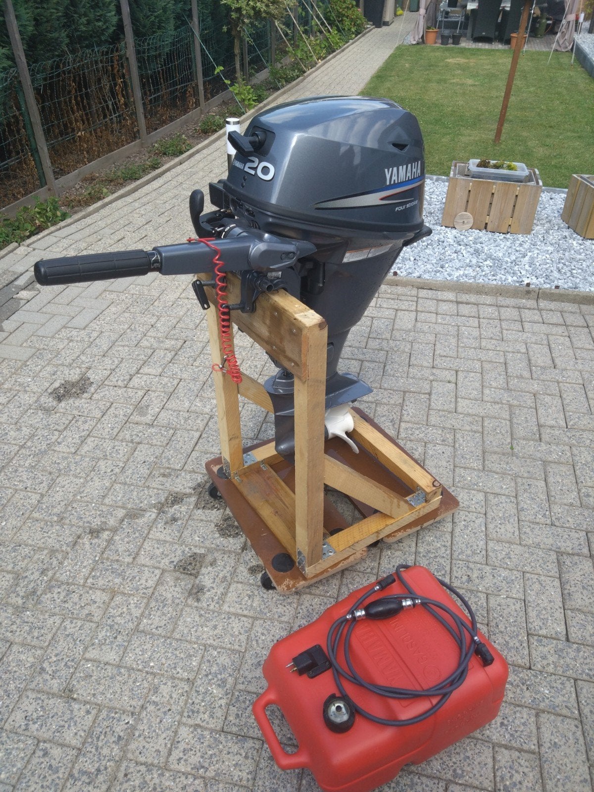 Yamaha 20 pk zgan, Ophalen, 10 tot 30 pk, Viertaktmotor, Nieuw
