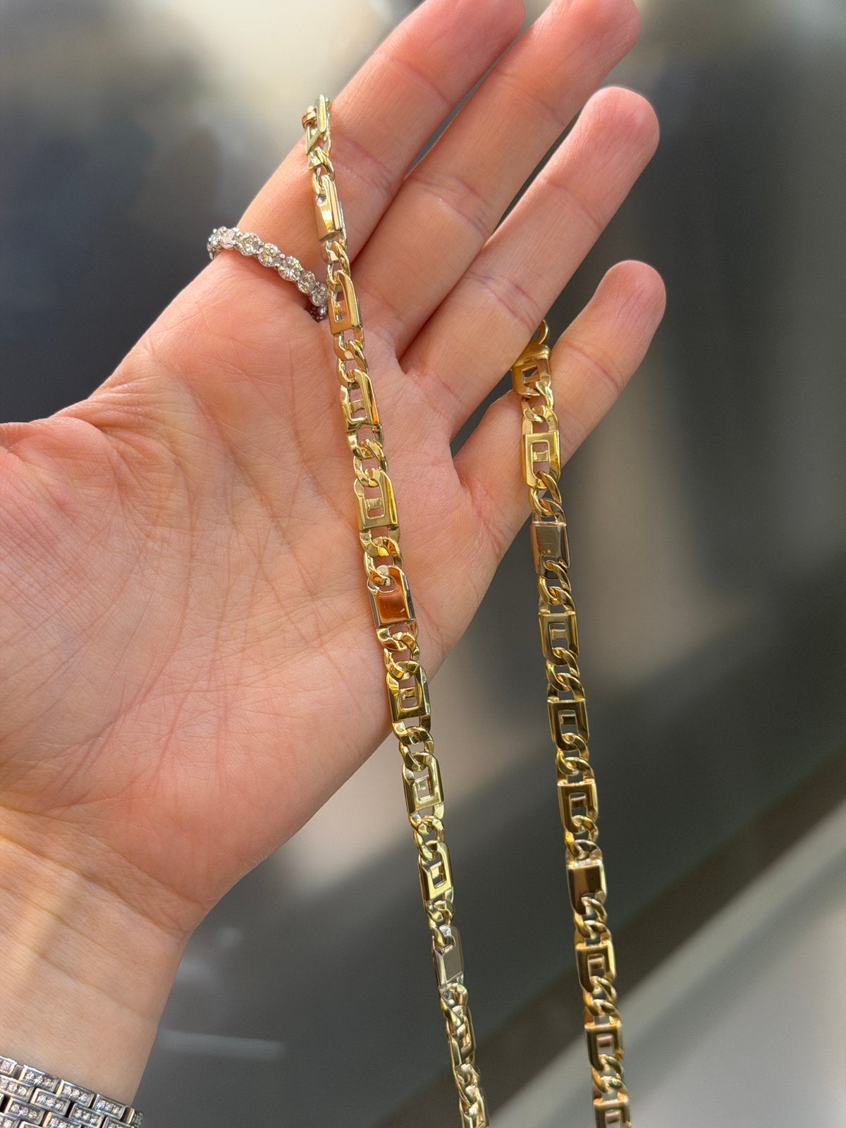 14KT Goud - 55 Gram - Ketting - ROLLIE - Herenketting, Ophalen, Nieuw, Goud