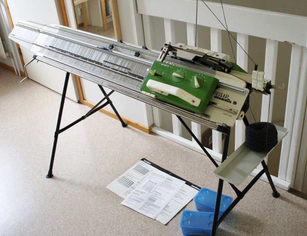 Passap Duomatic 80 Breimachine met Accessoires, Ophalen, Gebruikt, Overige typen