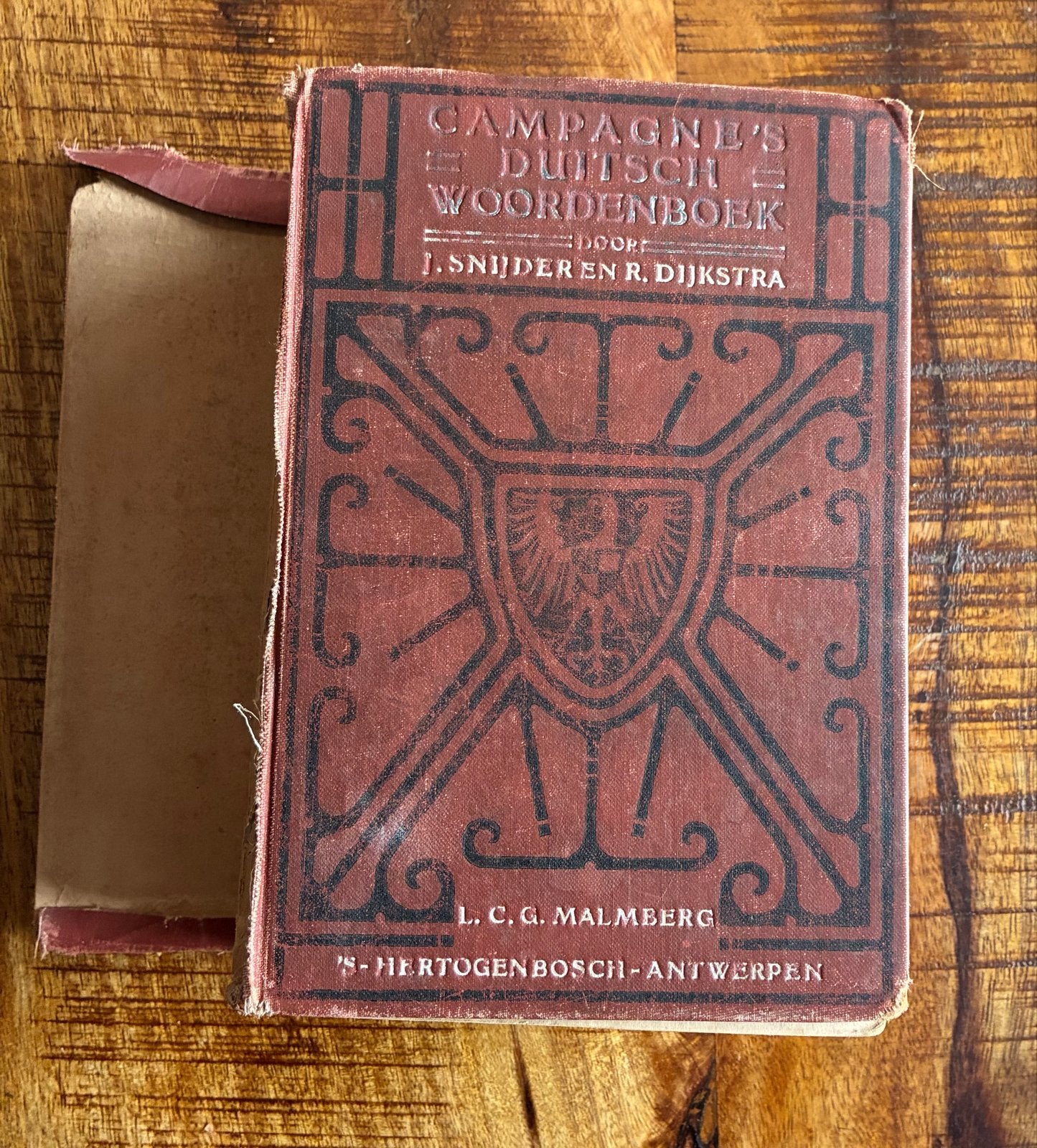 Campagne's Duits Woordenboek - 1925 Editie, Boeken, Woordenboeken, Verzenden, Gelezen, Overige uitgevers, Nederlands